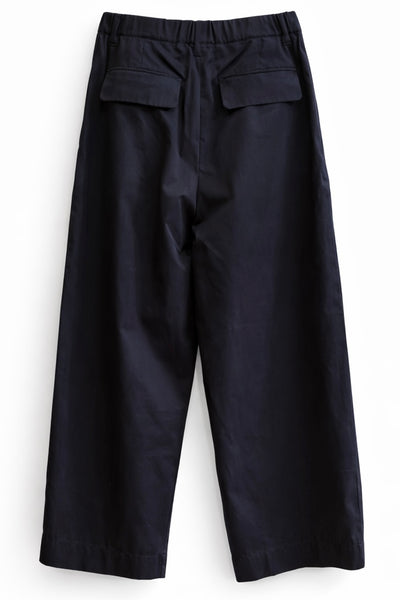Pantalon large en satin