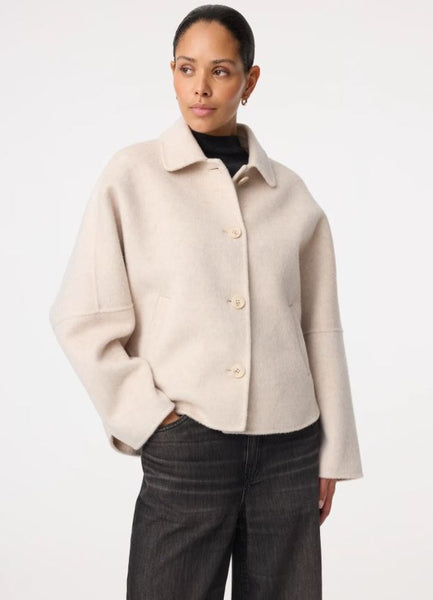 Veste double face Naturel