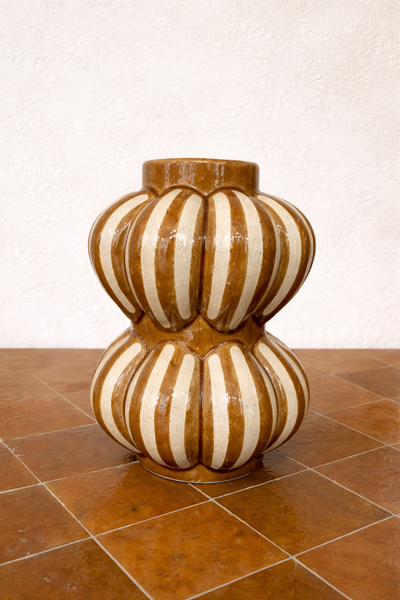 Grand vase Ocre