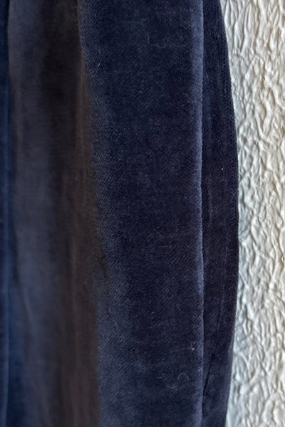 Pantalon en velours lisse Blue
