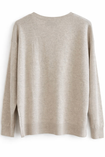 Pull en cachemire Avoine