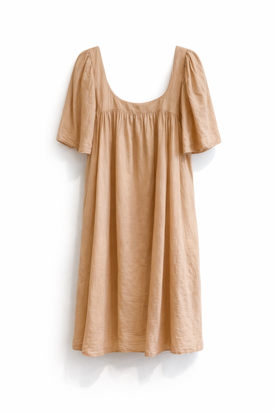 Robe en voile Ambre
