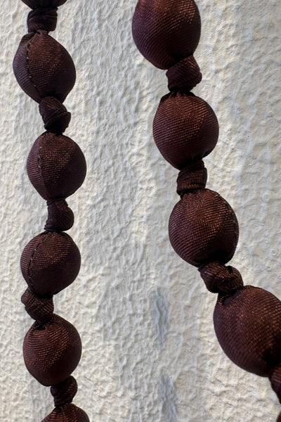 Sautoir Aubergine