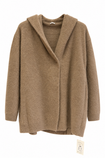 Gilet à capuche Camel