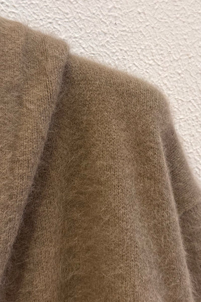 Gilet à capuche Camel