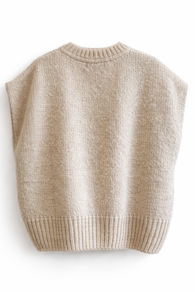Gilet en maille Sand