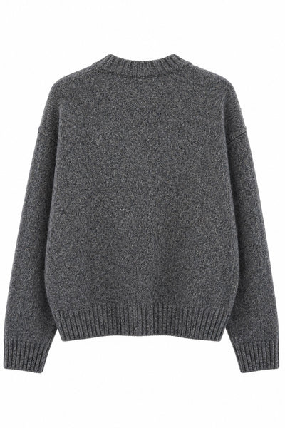 Pull V chiné Minéral