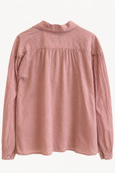 Blouse en voile Vieux Rose