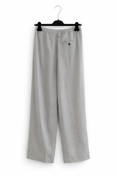 Pantalon en crêpe japonais