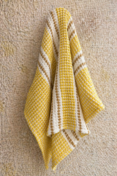 Serviette en nid d'abeille