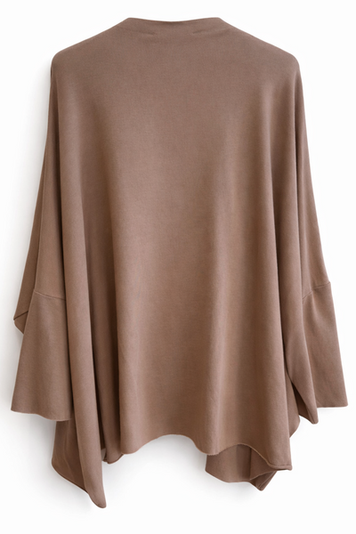 Veste en jersey Taupe