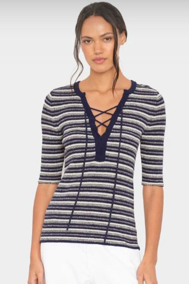Pull à rayures Midnight