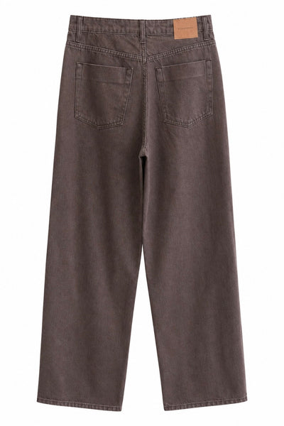 Pantalon 5 poches Cacao