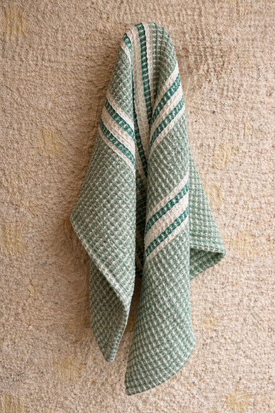Serviette en nid d'abeille