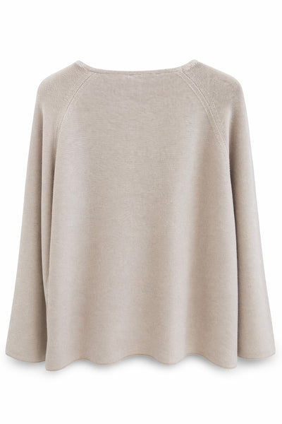 Pull point mousse Grège