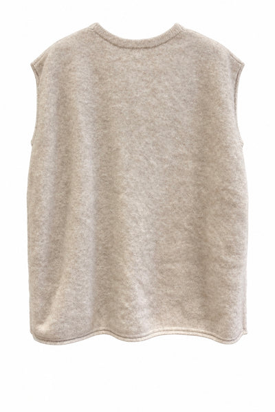 Gilet duveteux Ivoire