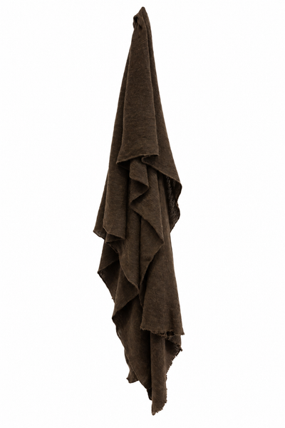 Longue écharpe en cachemire Bronze
