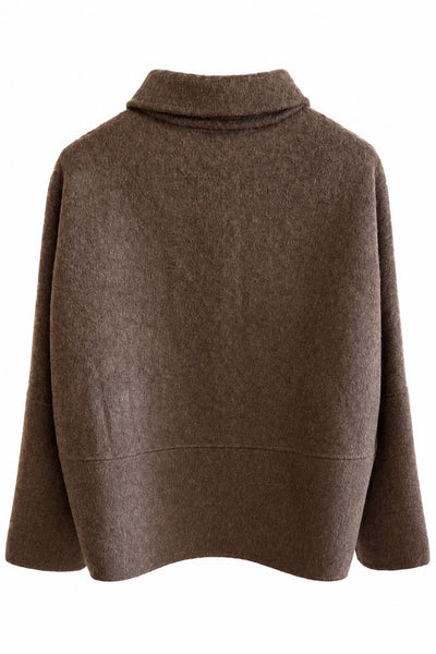 Veste double face Brun
