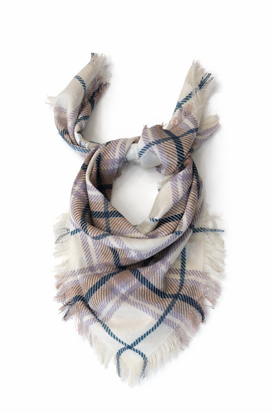 Carré en cachemire Naturel