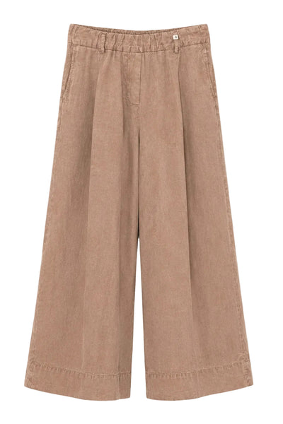 Pantalon en lin Biscuit