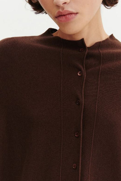 Cardigan oversize Café