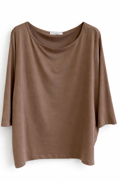 T-shirt ample Taupe