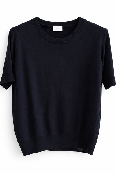 Pull coton & soie Nuit