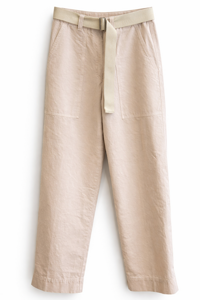 Pantalon en toile Poudre