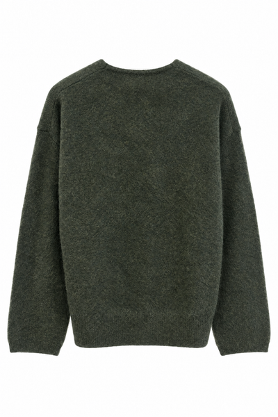 Pull duveteux Vert