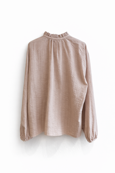 Blouse romantique Poudre