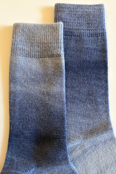 Chaussettes tie and dye Blue