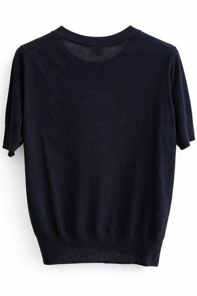 Pull coton & soie Nuit