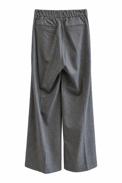 Pantalon en flanelle Gris Moyen