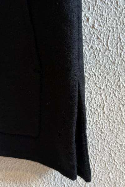 Veste double-face Noire