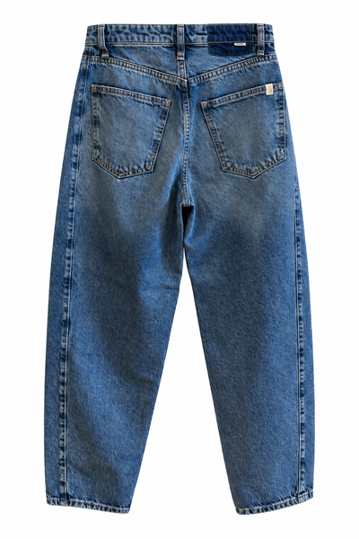 Jean rond Bleu