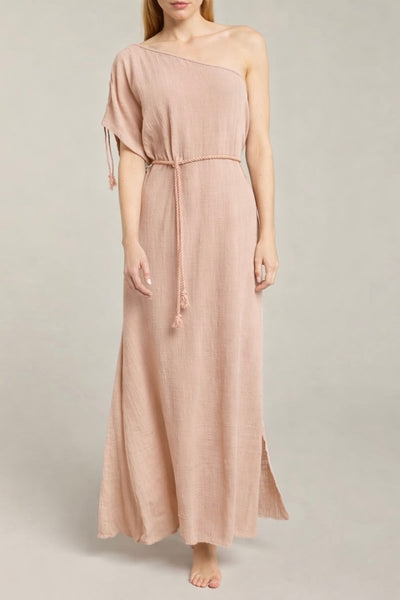 Robe asymétrique Poudre