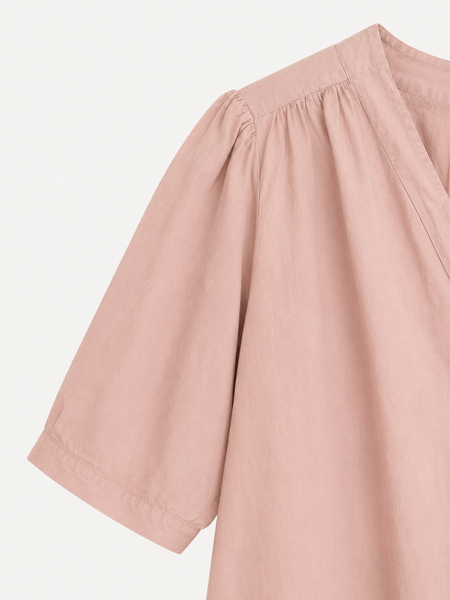 Blouse en popeline Poudre