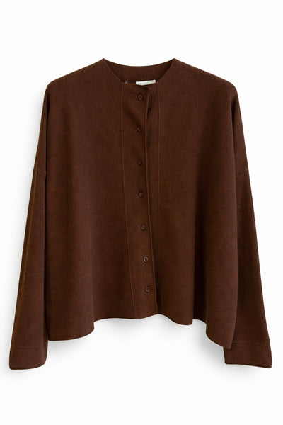 Cardigan oversize Café