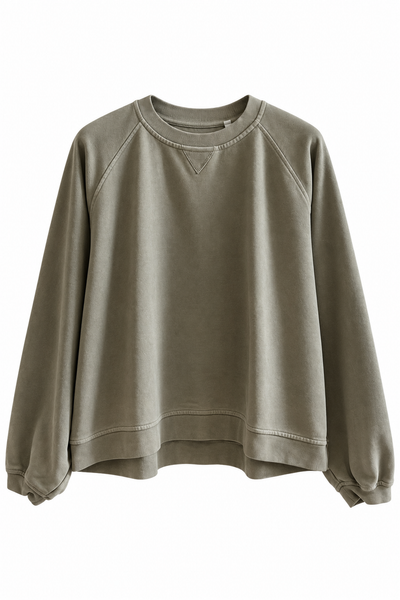 Sweat-shirt délavé