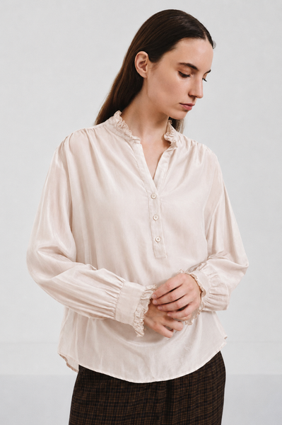 Blouse en voile Poudre