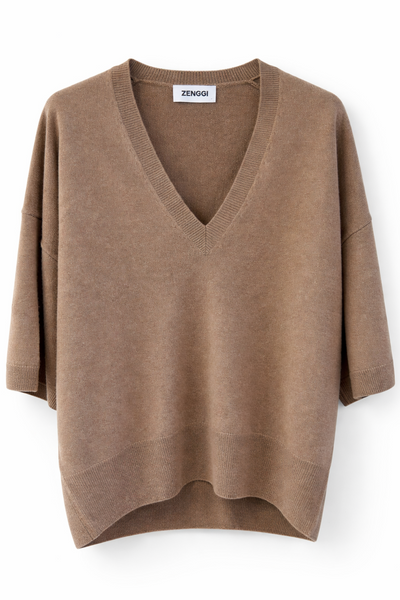 Pull en cachemire Latte