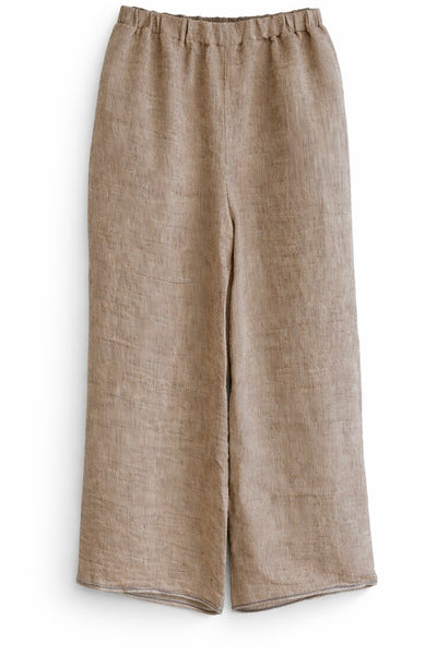 Pantalon large rayé