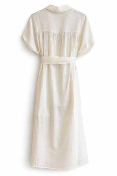Robe en voile doublée