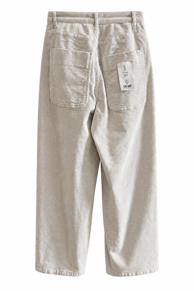 Pantalon en velours Craie