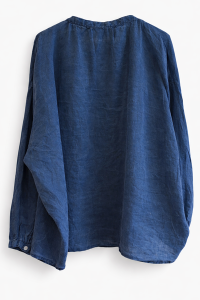 Blouse oversize Indigo