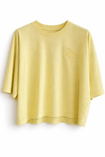 T-shirt oversize Poussin