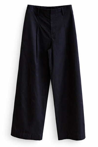 Pantalon large en satin