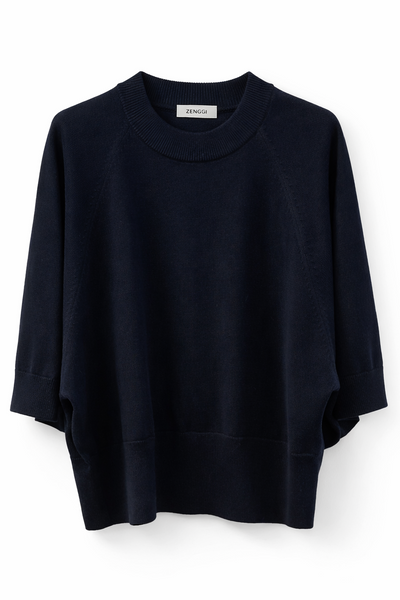 Pull en mérinos Nuit