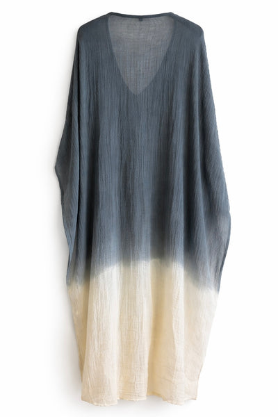 Caftan bicolore Fer