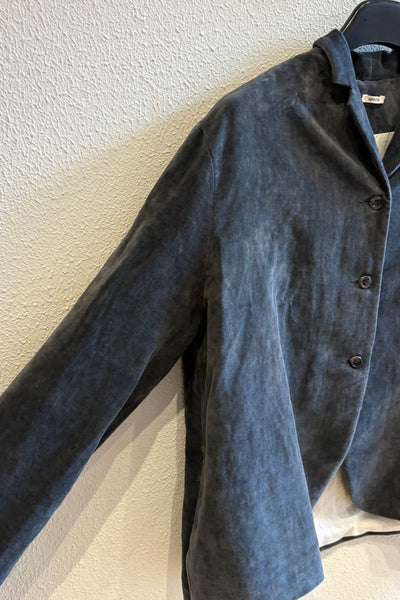 Veste en velours Ciment